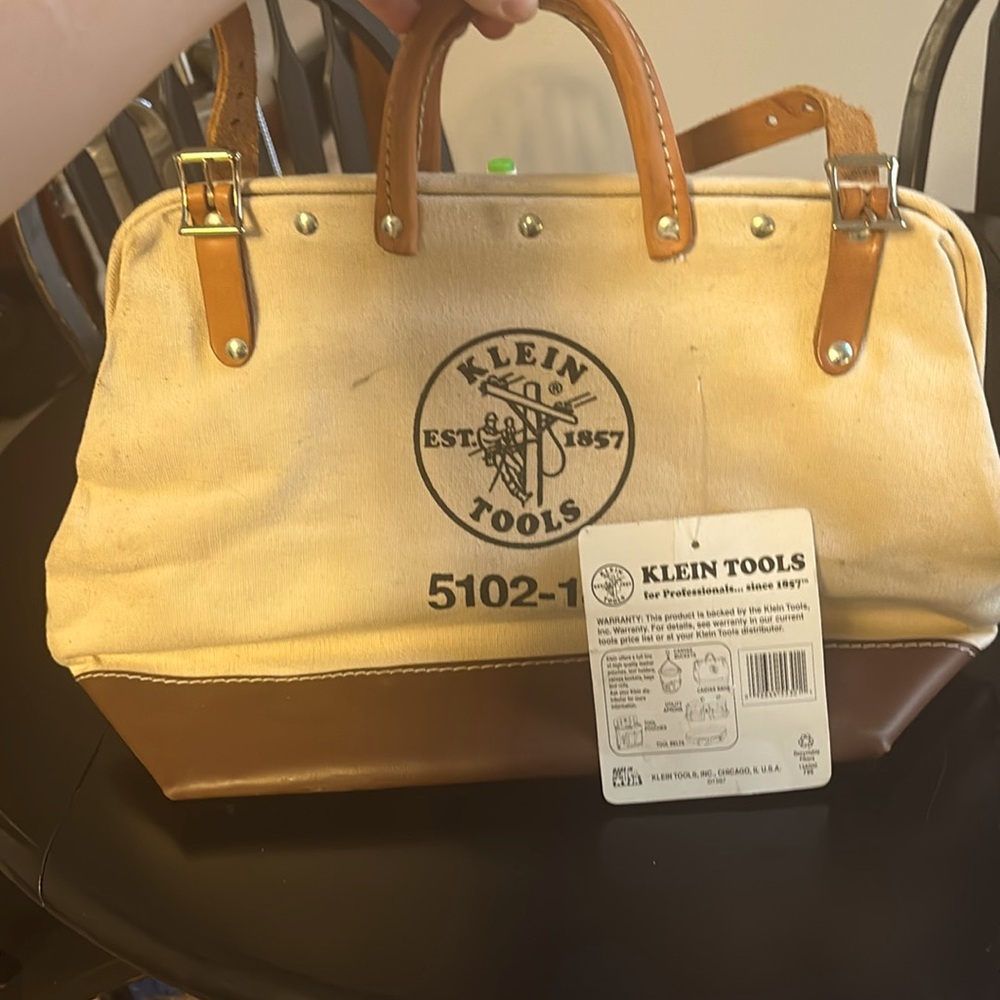 KLEIN TOOL BAG/PURSE . Brand new with tags
